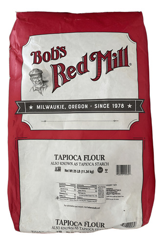 Bobs Red Mill Tapioca flour 11.34kg