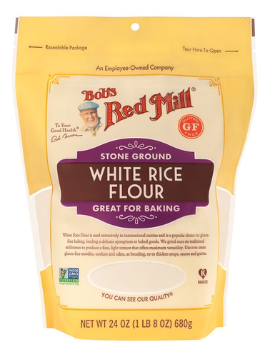 [BRM-12-HABL-680] Bobs Red Mill White rice flour 680g