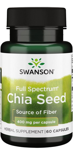 Swanson Chia Seed 60caps
