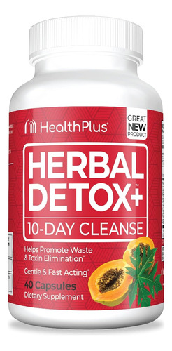 Health Plus Herbal Detox 10-day 40caps