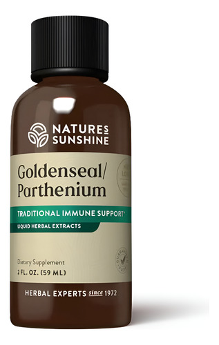 Natures Sunshine Goldenseal parthenium 59ml