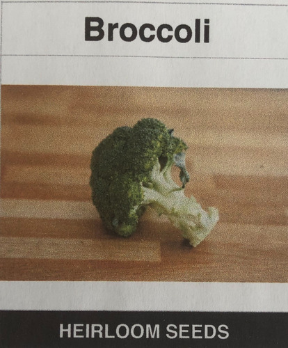 Heirloom seeds Broccoli 200seds