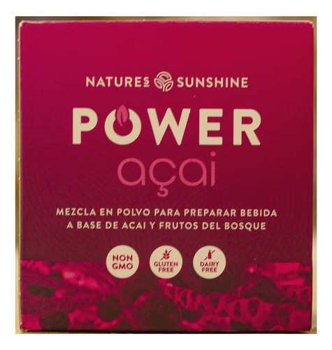 Natures Sunshine Mx Power Acai 30sobres