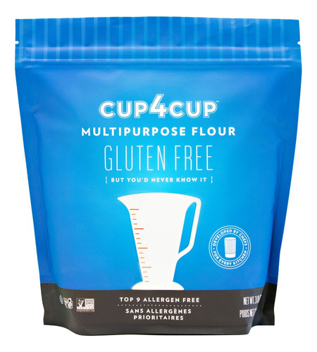 Cup 4 cup Multipurpose flour gluten free 1.36kgs