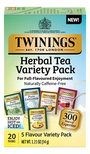 Twinings Herbal Tea Variety pack 20s