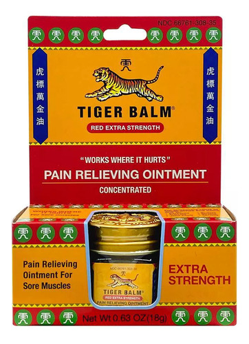 Tiger Balm Red Extra Strength 18g