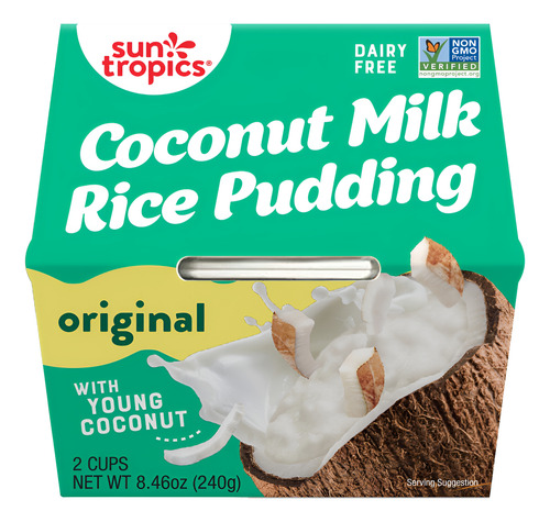 Sun Tropics Coconut milk Rice Pudding 2 240g