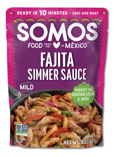 Somos Fajita simmer sauce mild 227g