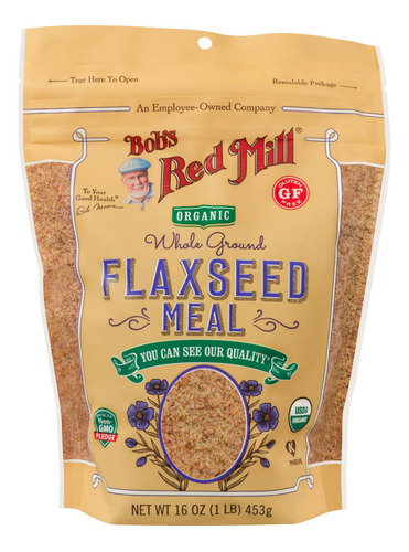[BRMOFLMEAL453] Bobs Red Milll organic flaxseed meal 453g