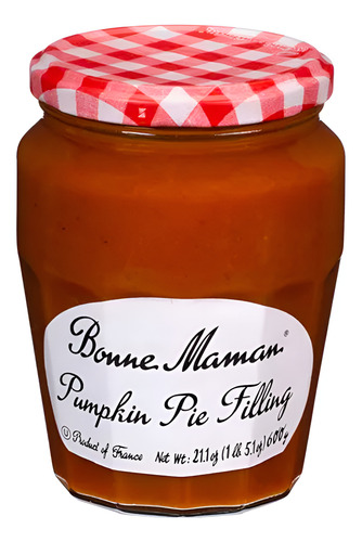[BMPFILPUMP600] Bonne Maman Pumpkin Pie Filling 600g