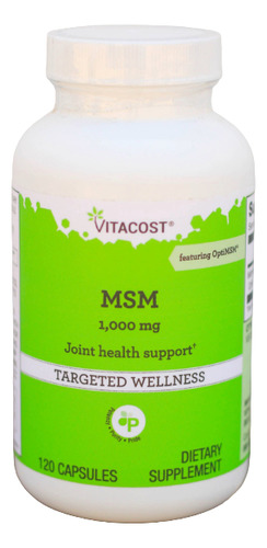 Vitacost MSM 1000mg 120caps