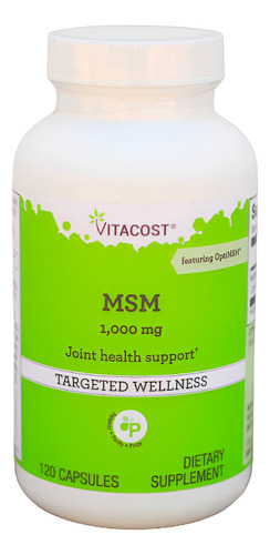 Vitacost MSM 1000mg 120caps