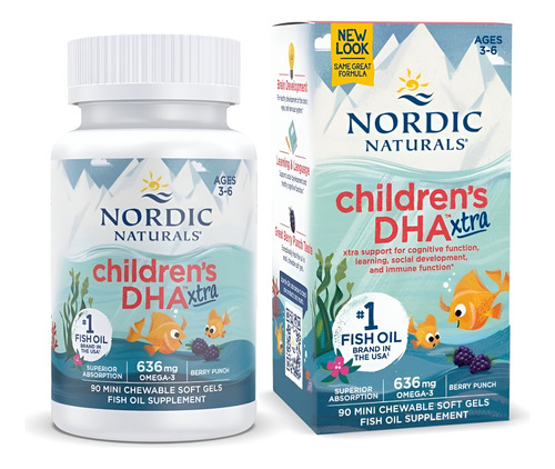 Nordic Naturals Childrens DHA strawberry 180tabs