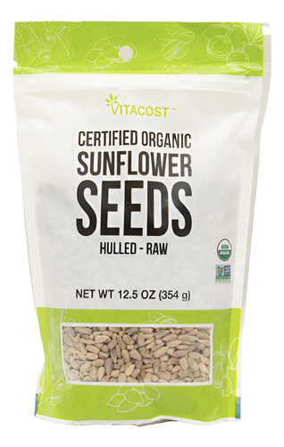 Vitacost Organic Sunflower seeds 354g