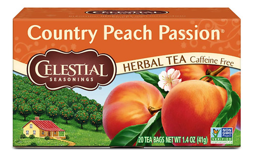 [CELSCPP41] Celestial Seasonings Country peach passion 20bags