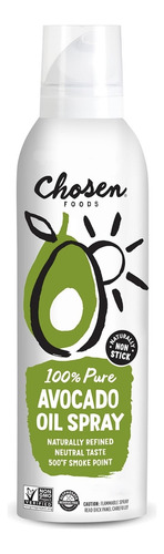 [CHFAAG419] Chosen Foods Aceite puro de aguacate aerosol 419ml