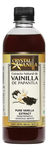 Crystal Extracto Natural De Vainilla De Papantla 500ml