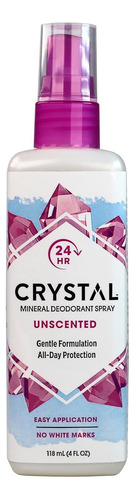Crystal Mineral Enriched Deodorant Spray 118ml