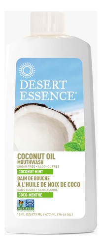[DEESCOM480] Desert Essence Coconut oil Mouthwash 480ml