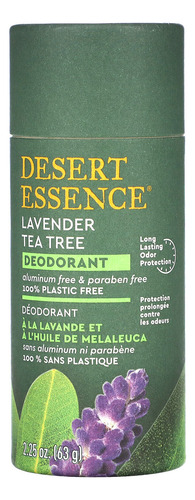 Desert Essence Deodorant Tea tree lavender 63g