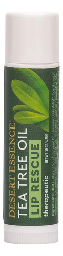 [DEESLBRTT4] Desert Essence Lip balm Rescue Tea tree 4.25g