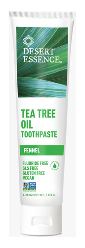 [DESESTPTTF176] Desert Essence Tooth paste Tea tree Fennel 176g