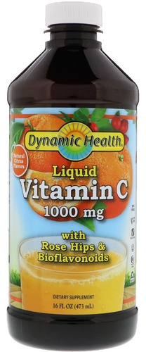 [DYHTVCL473] Dynamic Health liquid Vitamin C 1000mg 16fl oz