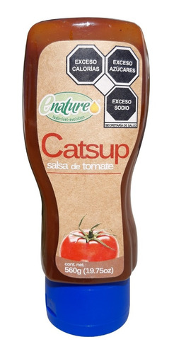 [ENA-03-CAT-560] Enature Catsup Salsa Tomate Natural Y Sin Gluten 560g Loc Se