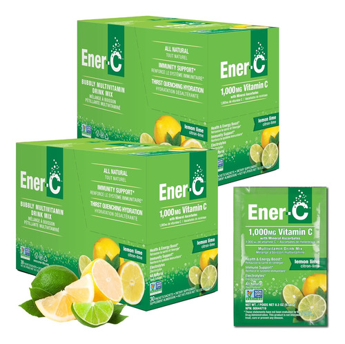 [ENCMDL30] Ener C Multivitamin drink lemon 30p