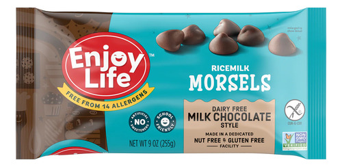 [ENJLRIMICHCH255] Enjoy Life Ricemilk chocolate chips 255g