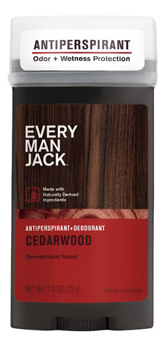 [EMJDEOCW73] Every Man Jack Deodorant Cedarwood 73g