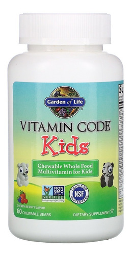 [GOL-21-VCK-60G] Garden Of Life Vitamin Code Kids 60gummies