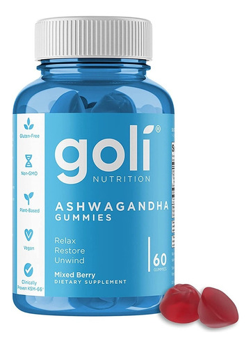 [GNASHG60] Goli Nutrition Ashwagandha Gummies 60 Gummies