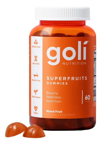 [GOLISUFR60] Goli Superfruits gummies 60g