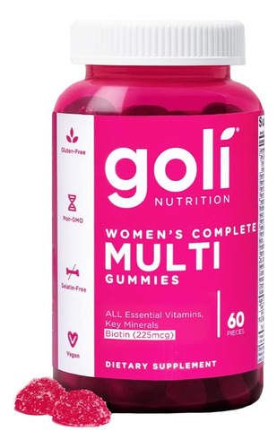 [GOLIWOMUVI60] Goli Women Multivitamins 60gummies