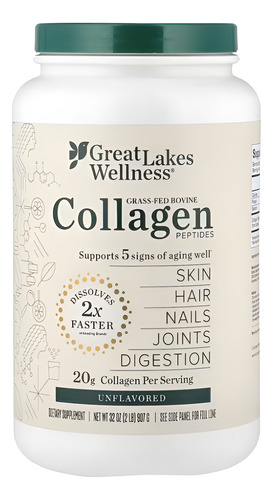 [GLCP907] Great Lakes Collagen Peptides 907g