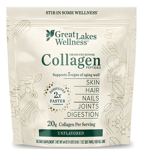 Great Lakes Collagen peptides 1.8kg