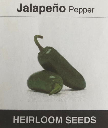 [HSJAL25] Heirloom seeds Jalapeño 25seeds