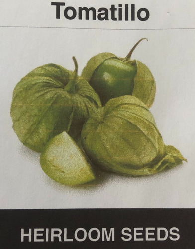 Heirloom seeds Tomatillo 30seeds