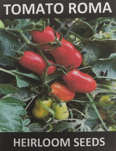 [HSTOROM20] Heirloom seeds Tomato Roma 20seeds