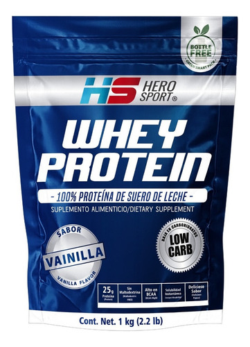 [HS-17-PSLW-1000-F] Hero Sport Whey protein vanilla 1kg