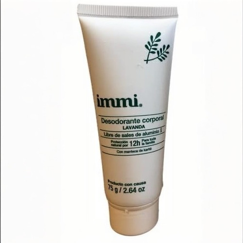 [IMDESCOLAT75] Immi Desodorante Corporal Lavanda Tubo 75g