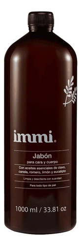 Immi Jabon para cara y cuerpo 1000ml