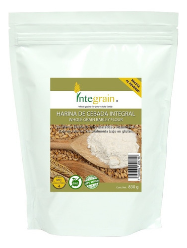 Integrain Harina De Cebada 830g