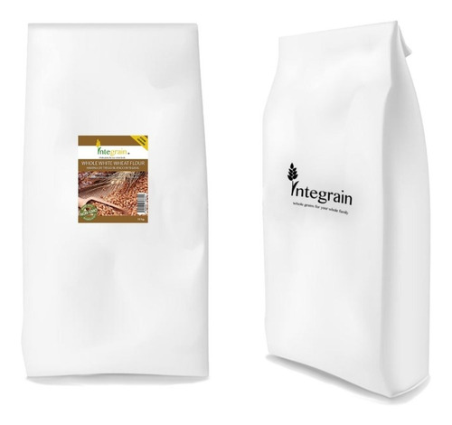 [INTE-12-HTB-10000] Integrain Harina de Trigo Blanco Integral Duro 10kg
