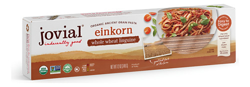 Jovial Organic Einkorn Wholewheat Pasta Linguine