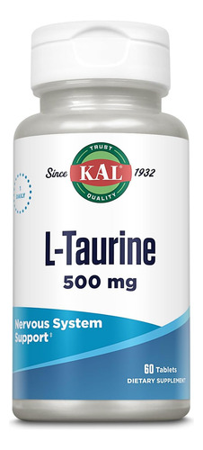 [KALLTAU60] Kal L-Taurine 60tabs
