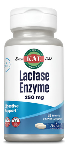 [KALLACTENZ60] Kal Lactase enzyme 60softg