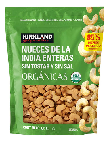 [KIR-10-NIND-1130] Kirkland Nueces De La India Orgánicas 1.13kgs