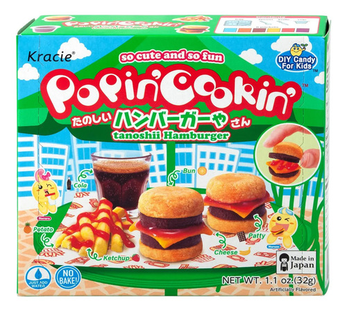Kracie Popin Cookin hamburger 32g